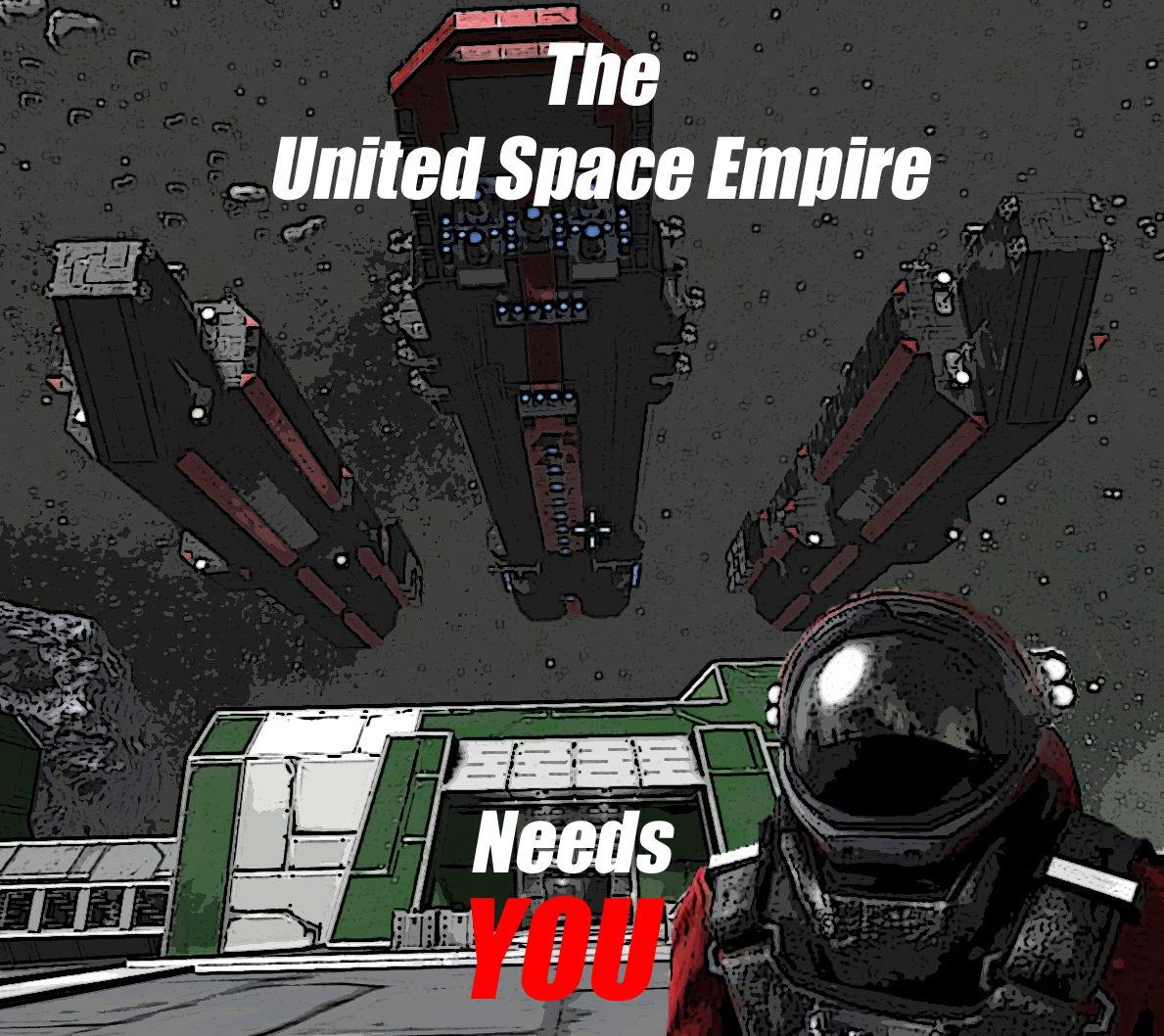 Join the Empire! Our ships are (not) giant triangles!